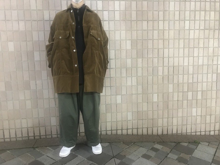 WESTOVERALLS CORDUROY BIG TRACKER JKT - Gジャン/デニムジャケット