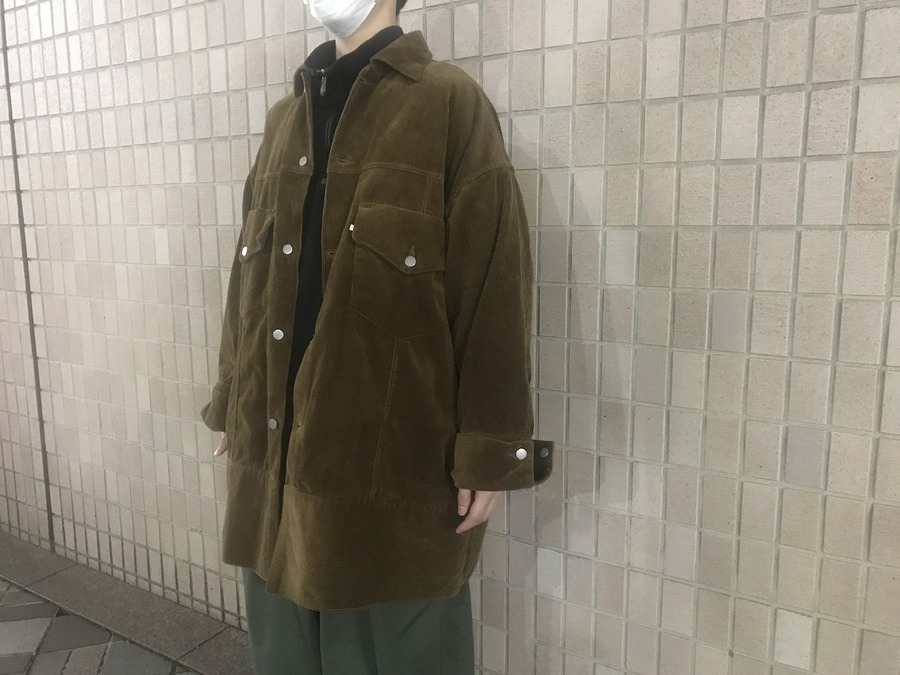 WESTOVERALLS/ウエストオーバーオールズ】よりCORDUROY BIG TRACKER 