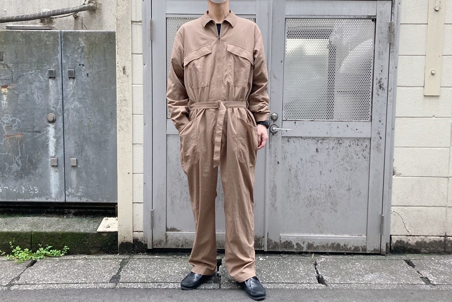 オーラリー finx hard twist gabardine junpsuit