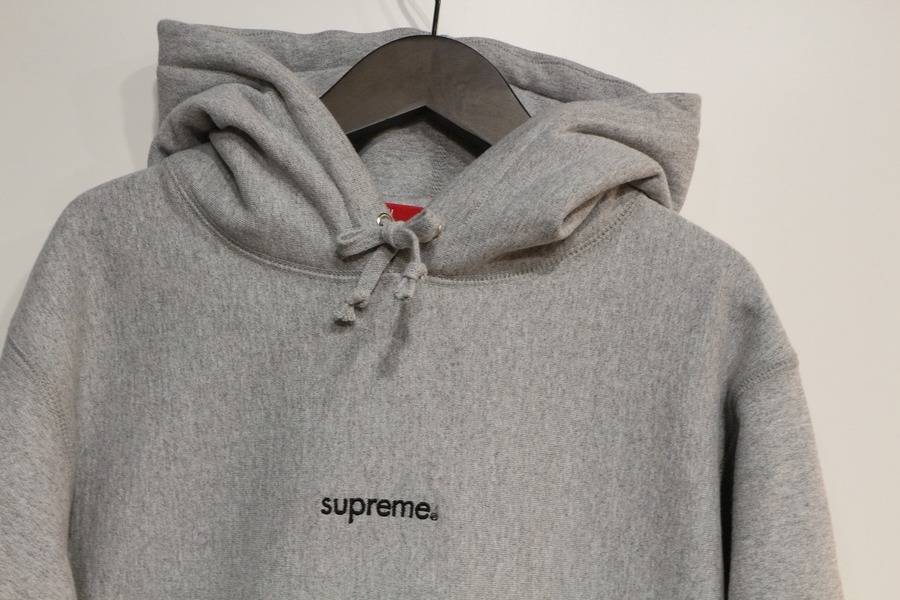 supreme trademark hooded sweatshirt L