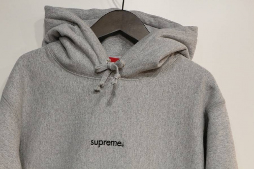 Supreme trademark hooded sweatshirt deals