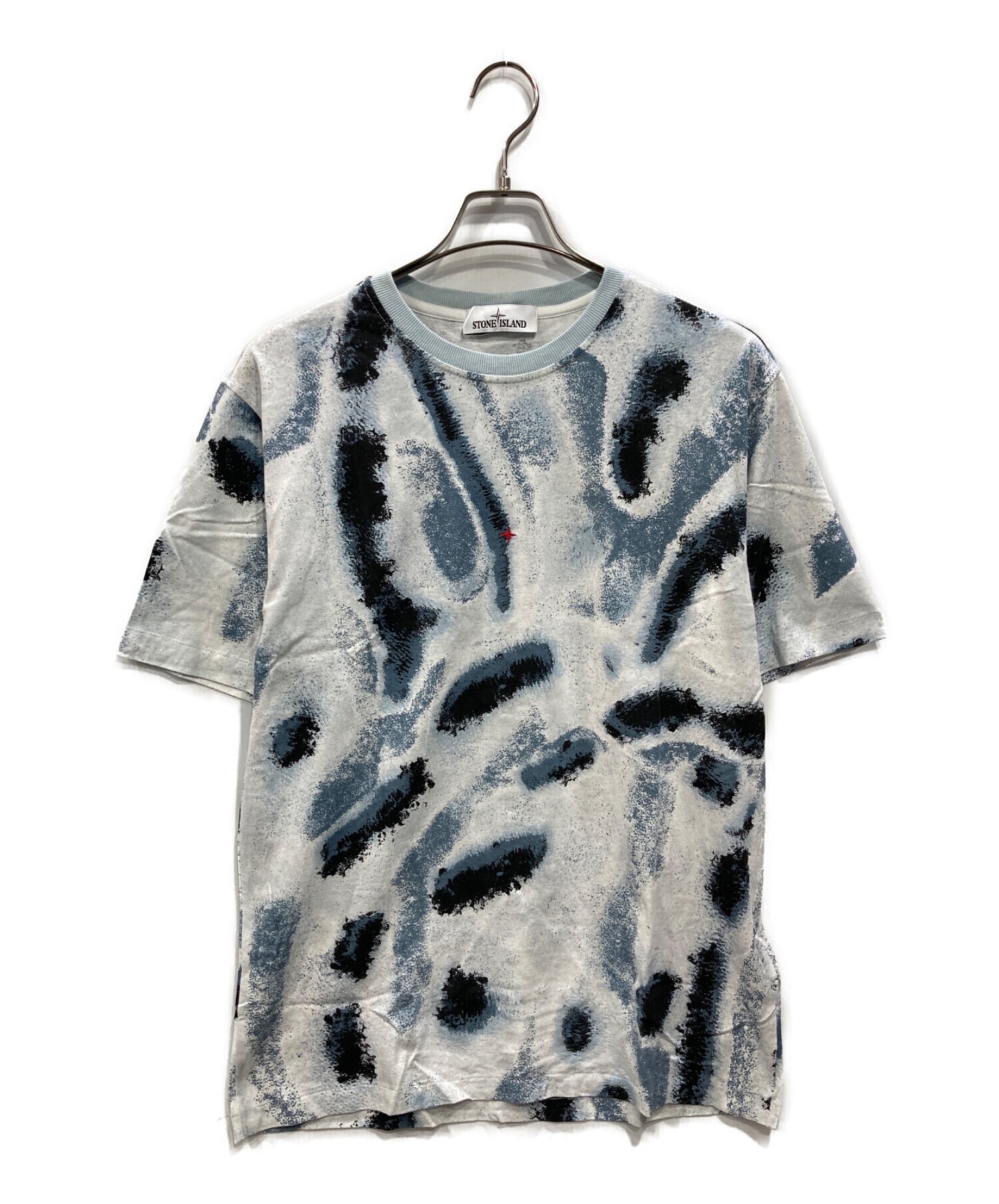 STONE  MARINA カモ柄 トップス カットソー STONE ISLAND / ストーンアイランド】MARINA Tシャツ|洗練された都会的