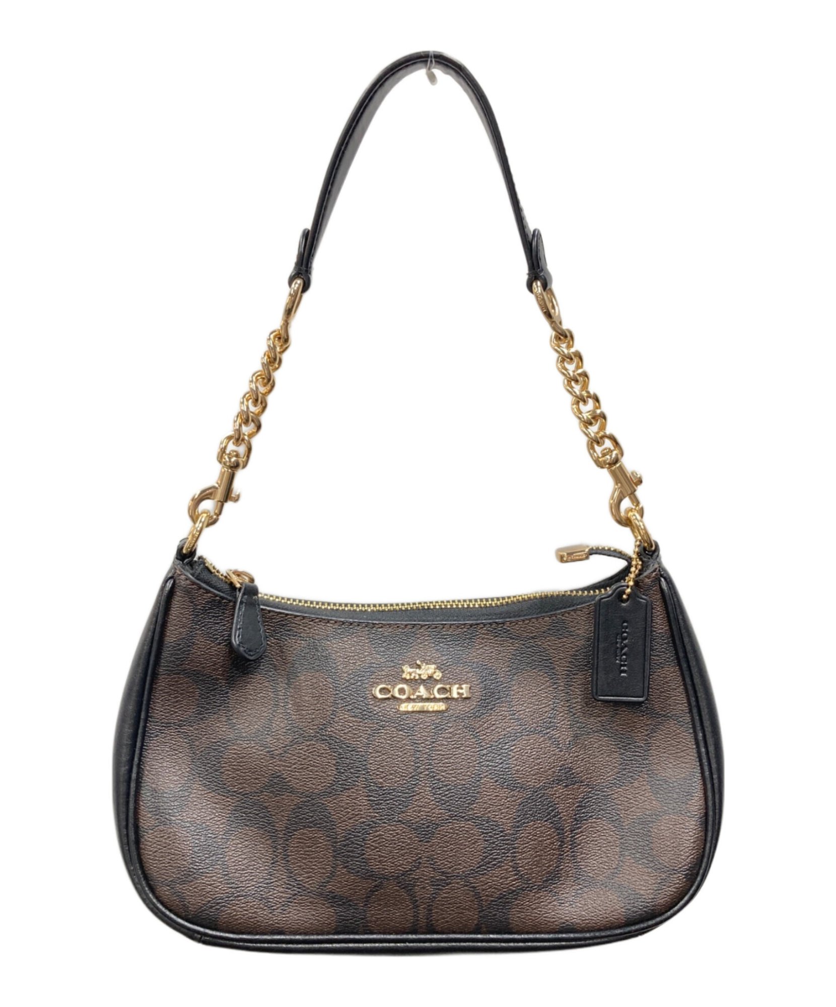 s*r様 coach テリ ショルダー バッグ・シグネチャー キャンバス　ブラウ COACH / コーチ】テリ ショルダー バッグ シグネチャー キャンバス