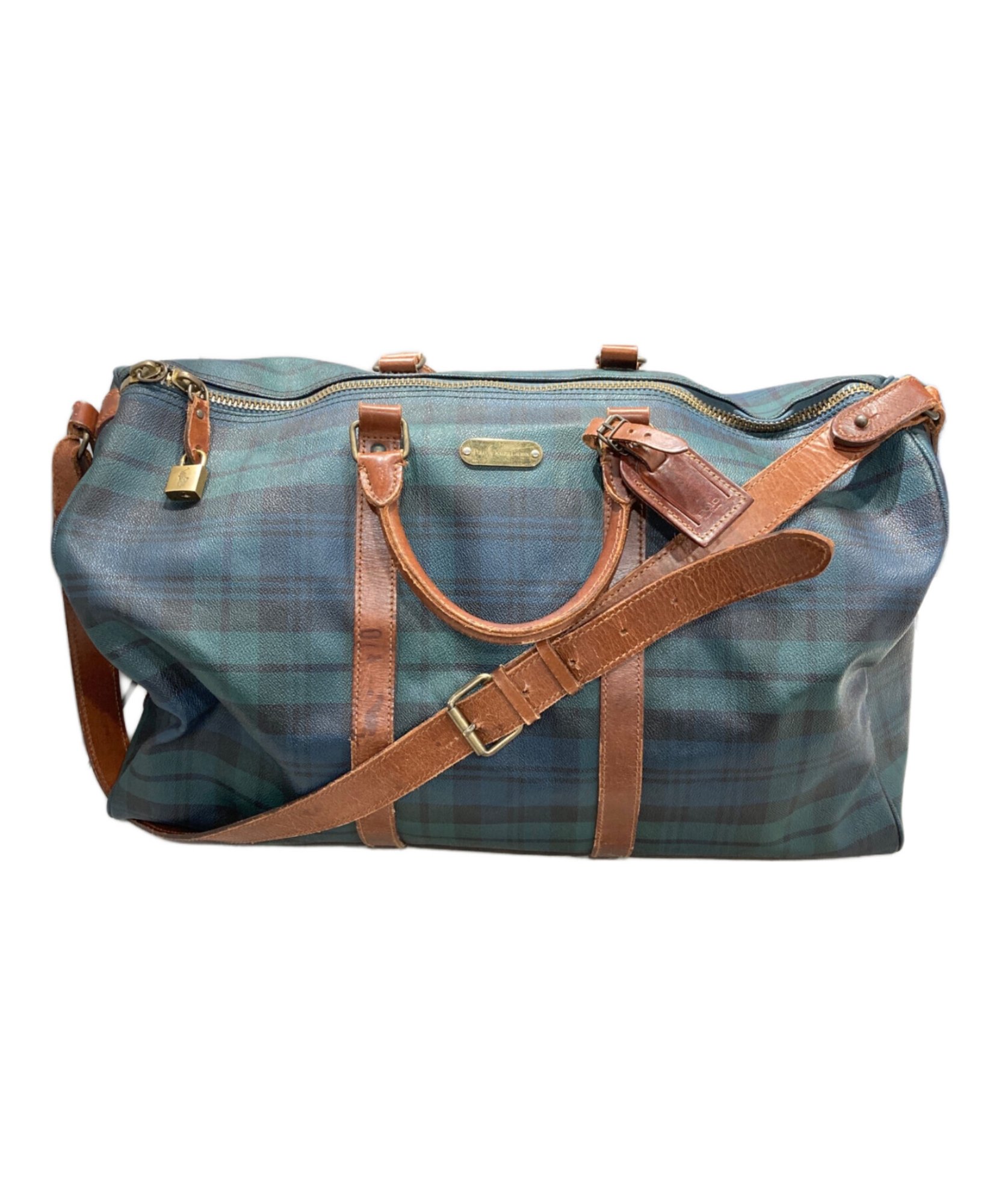 ポロラルフローレン ボストンバッグ 2way ブラックウォッチ 旅行ヴァンテージ RALPH LAUREN / ラルフローレン】ブラックウォッチ 2WAY ボストン