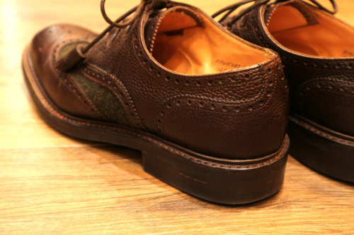 ジョセフチーニーのウィングチップシューズ