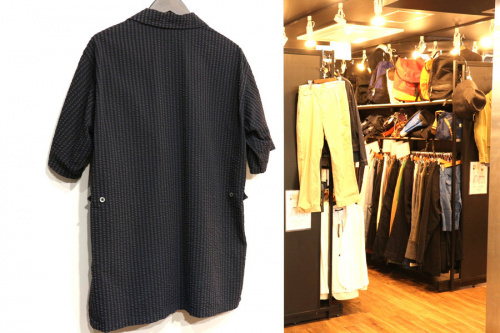 キャプテンサンシャインのイタリアンカラーシャツ