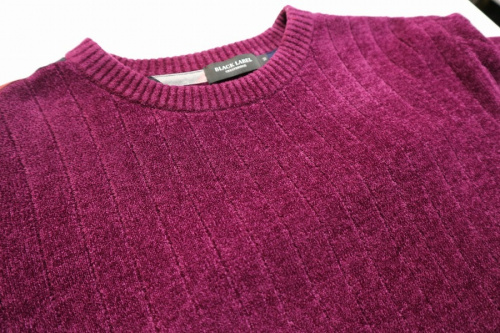 バーバリーブラックレーベルクレストブリッジのニット