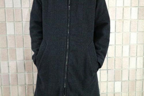 HOODED OVER COATの古着