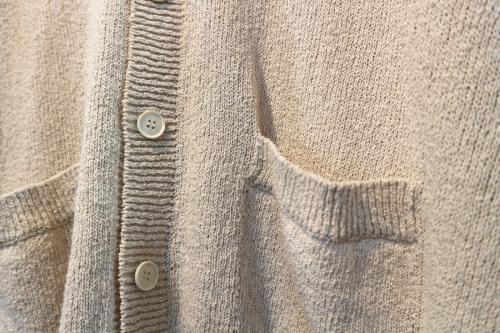 AURALEE　オーラリーのCORKSCREW YARN KNIT CARDIGAN