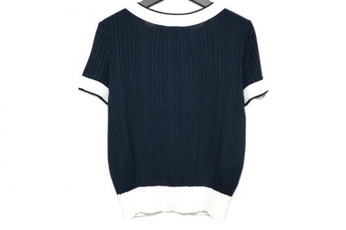 シャネルのリブニット