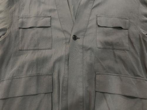 ダブルクロスミリタリーカーディガンの古着