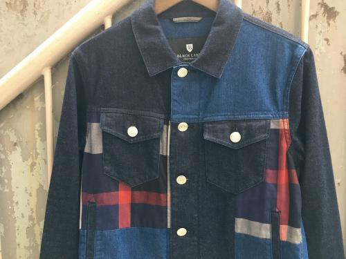 ブラックレーベル・クレストブリッジのデニムジャケット