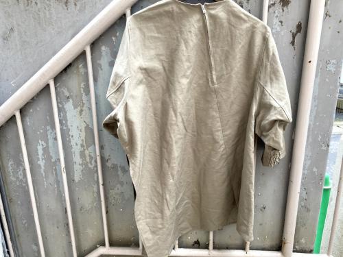 ハイクのコットンリネンブラウス