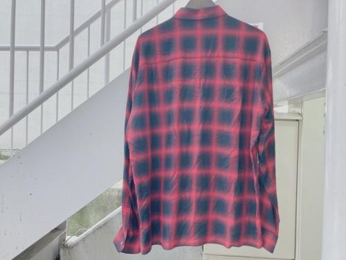 ロンハーマンのオンブレチェックシャツ