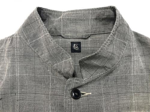 スタンドカラージャケットのカバーオール