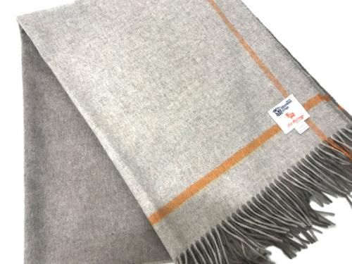 ジョンストンズのダブルネーム大判カシミヤストール