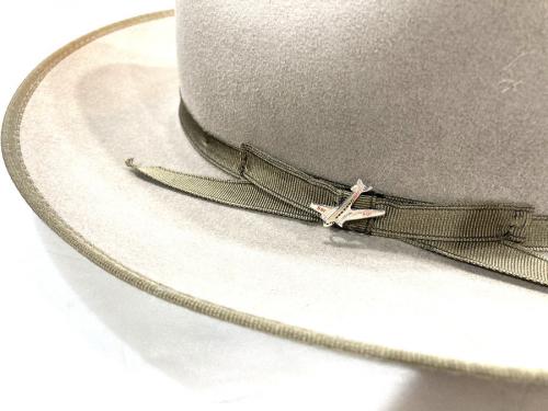 ステットソンのファーフェルト中折れハット