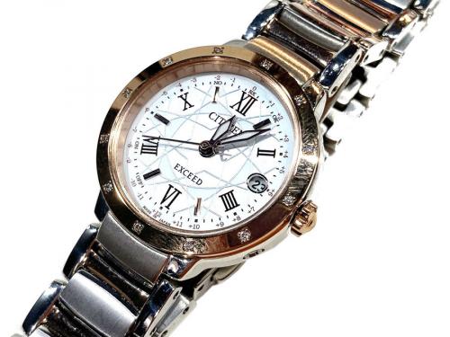 12Pダイヤベゼルリストウォッチの時計