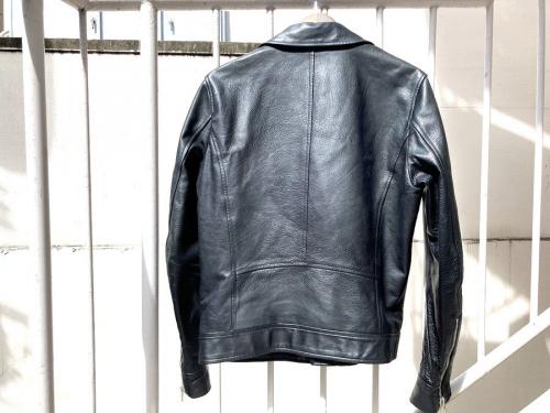 ピーエスポールスミスのレザーダブルライダースジャケット