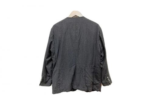 エンジニアードガーメンツのノーカラージャケット、ダグパンツ