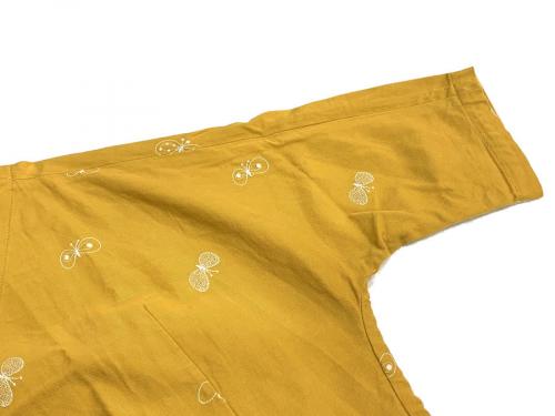 コットンワンピース　ちょうちょの古着