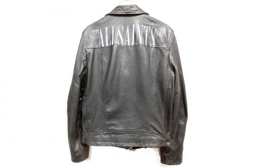 オールセインツのダブルライダースレザージャケット