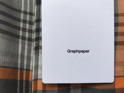 ドメスティックブランドのGraphpaper