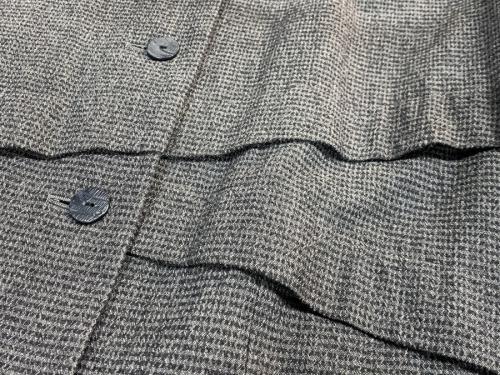 ジウのウールデザインコート