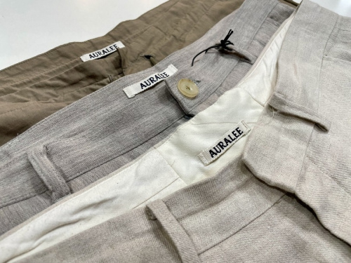 ドメスティックブランドのAURALEE