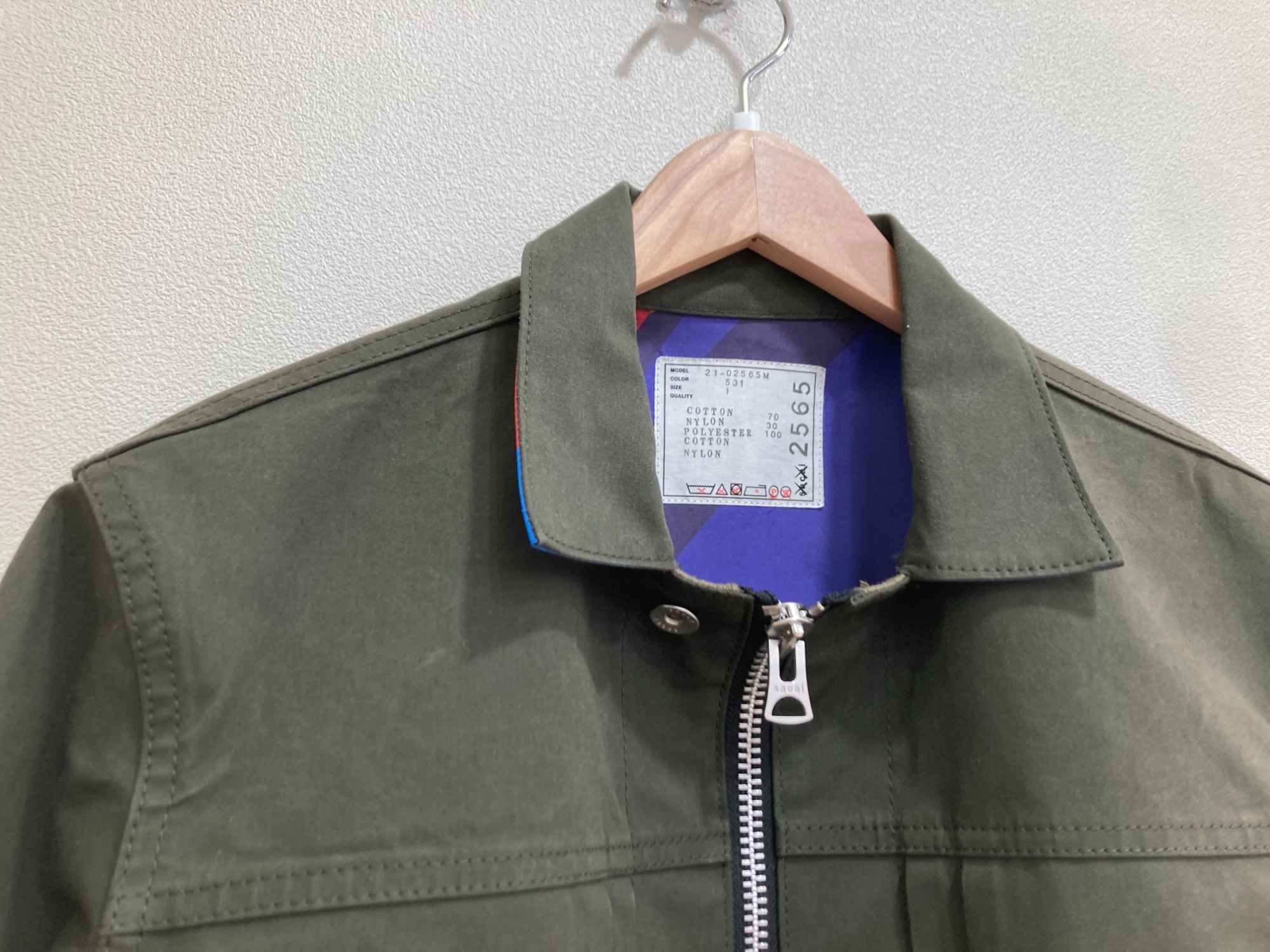 sacai KAWS ボンディングジャケット sacai×KAWS】#コラボ熱再燃の話題