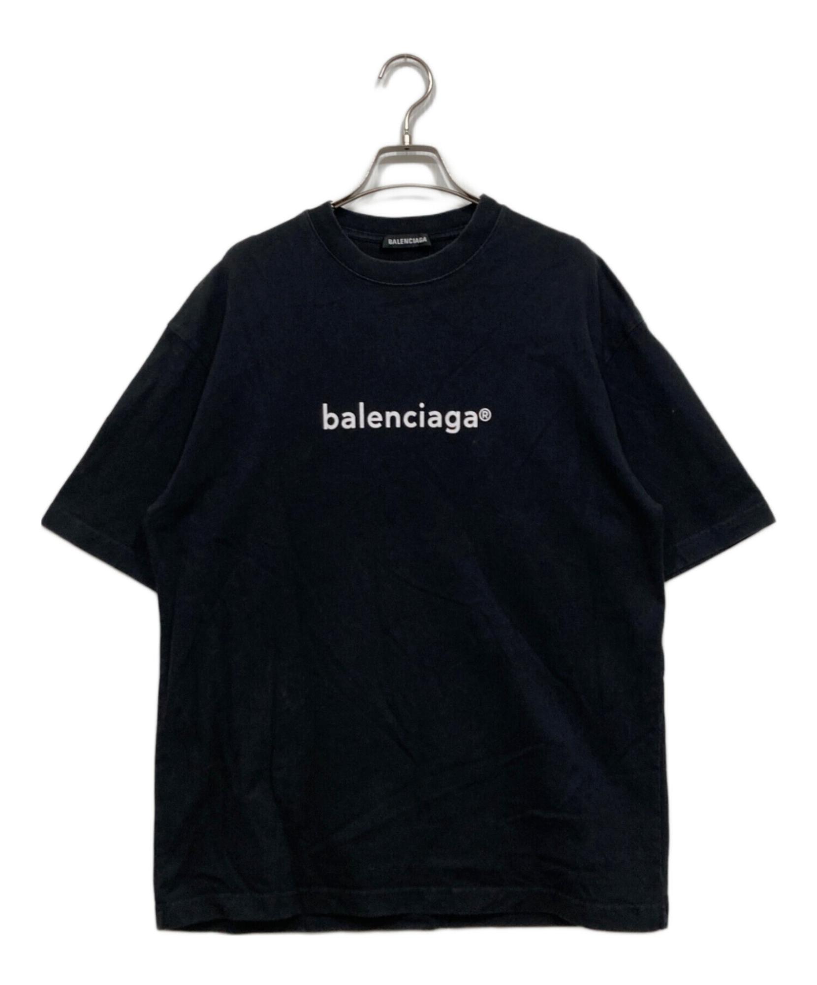 BALENCIAGA / バレンシアガ】ロゴプリントTシャツ | モダンな BALENCIAGA / バレンシアガ】ロゴプリントTシャツ | モダンな