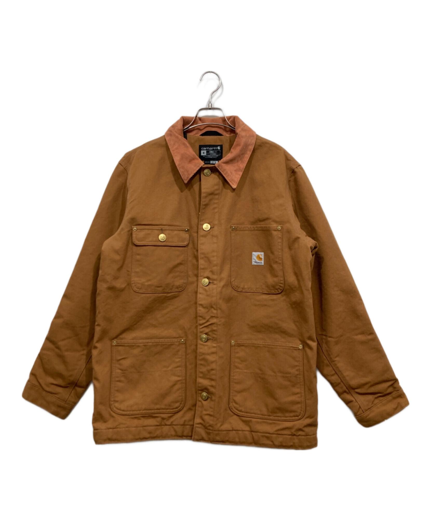 う*え様 カーハート チョアコート 企業ロゴ Lサイズ 鬼フェード メキシコ製 CarHartt / カーハート】名品チョアコート｜経年変化を楽しむタフな