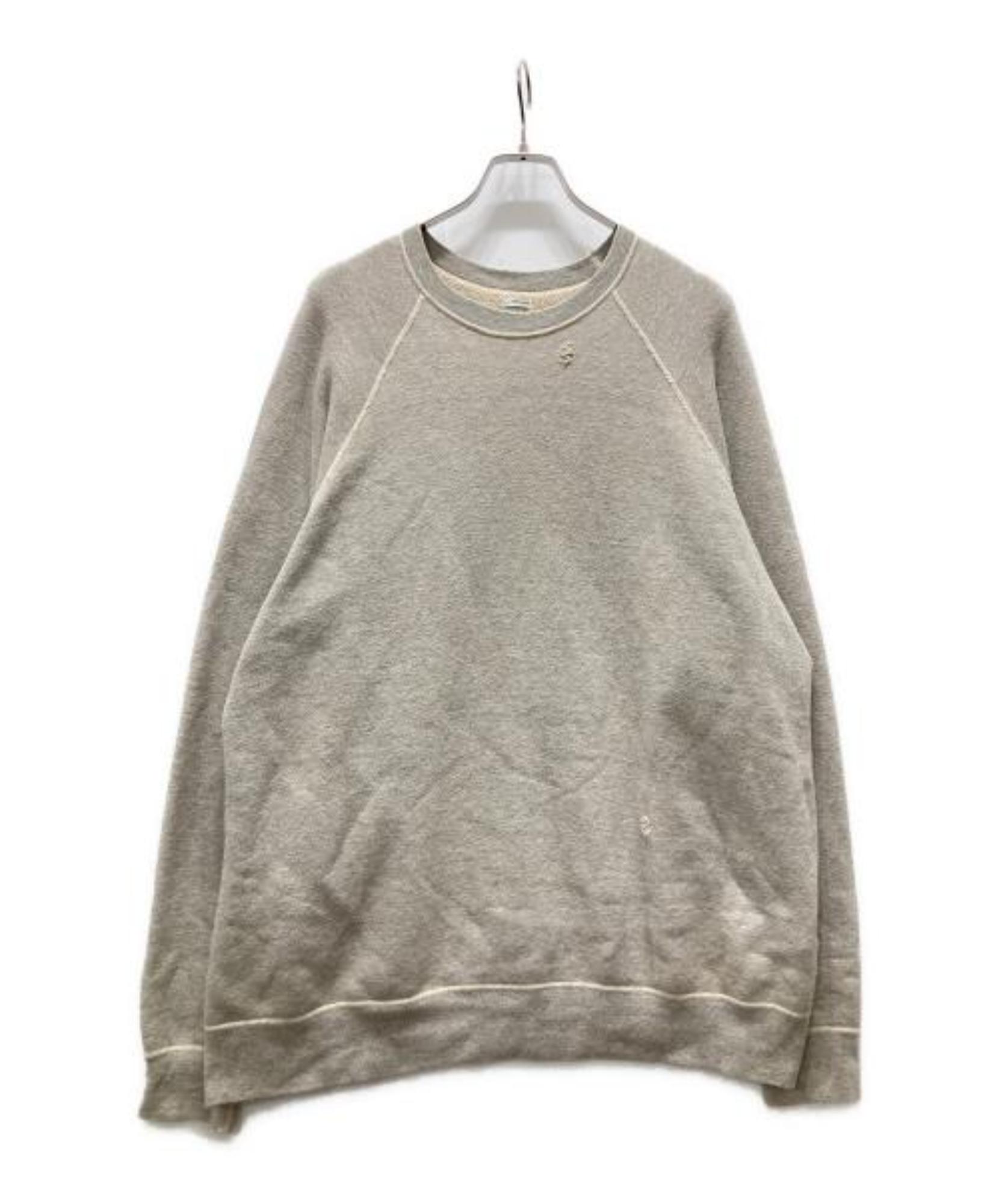 ★*★様 アプレッセA.presse ダメージ加工 スウェット グレー A.PRESSE / アプレッセ】至高のヴィンテージ加工|日常に溶け込む究極の