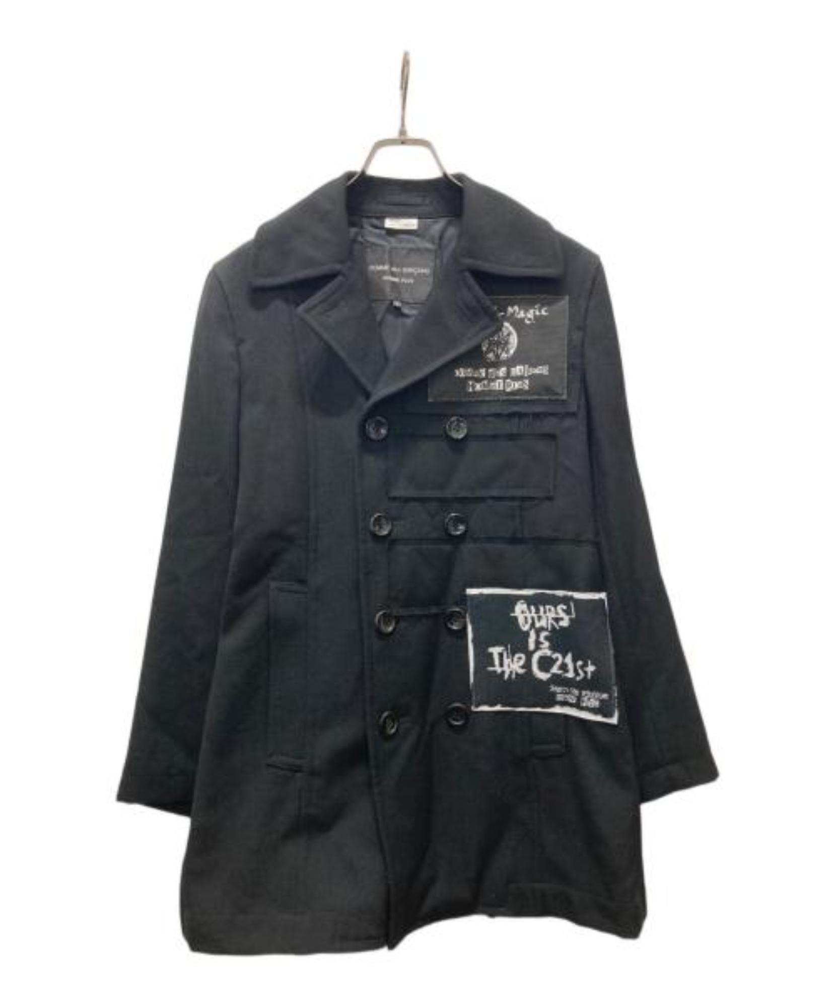 コムデギャルソンオムプリュス ピーコート キャメル COMME des GARCONS