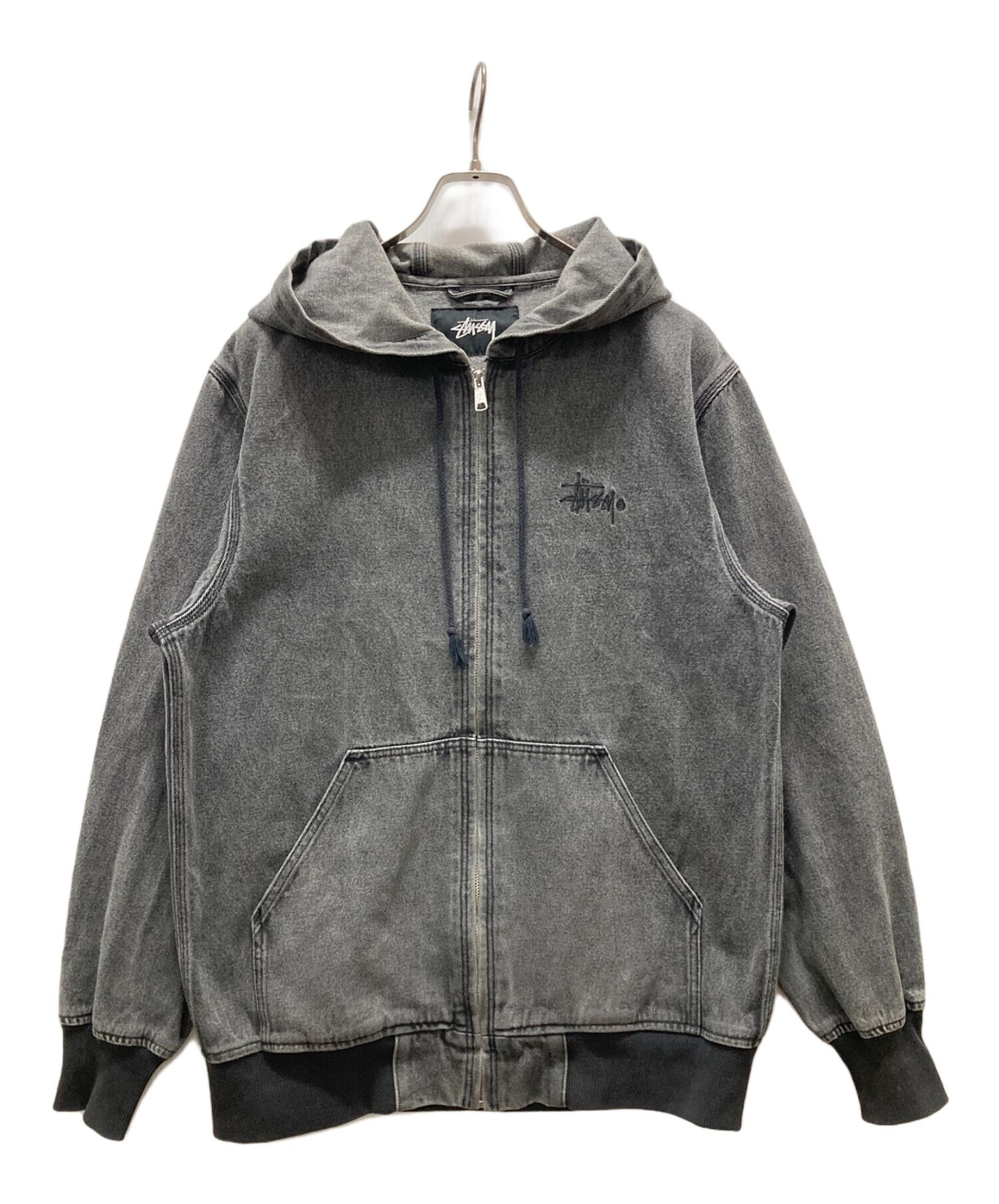 stussy / ステューシー】basic stussy zip パーカー|バックプリントで