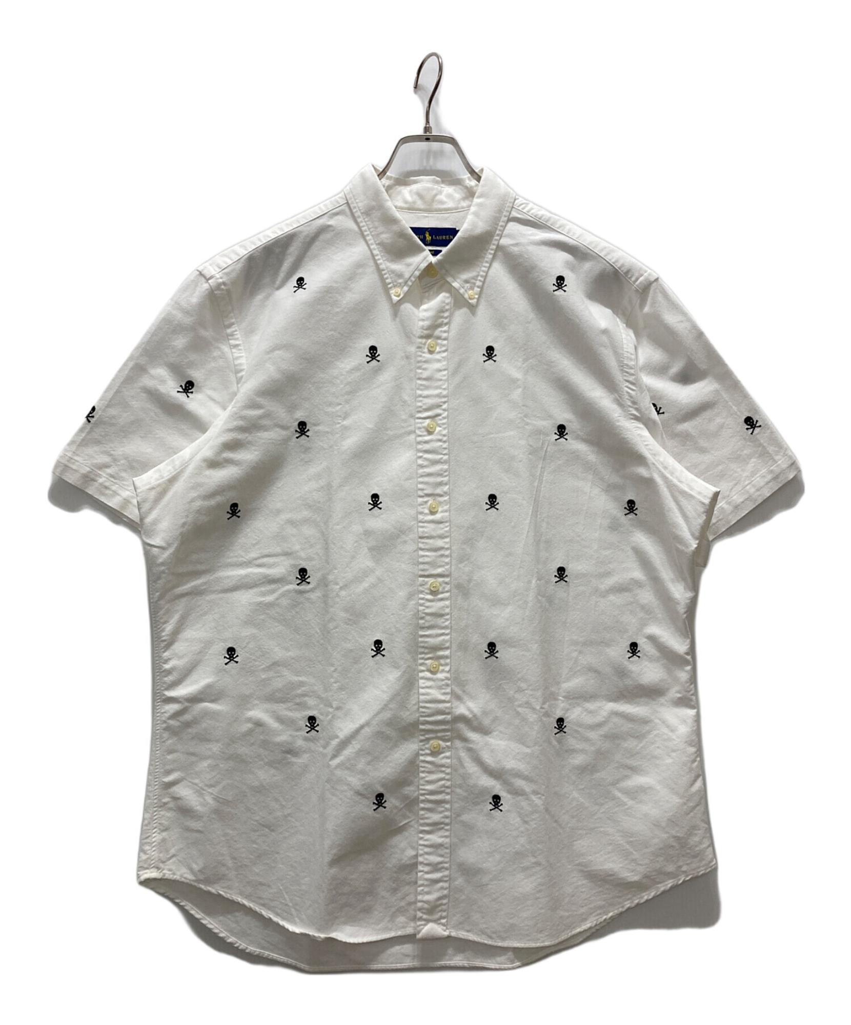 RALPH LAUREN / ラルフローレン】遊び心を忍ばせたスカル刺繍半袖BD 