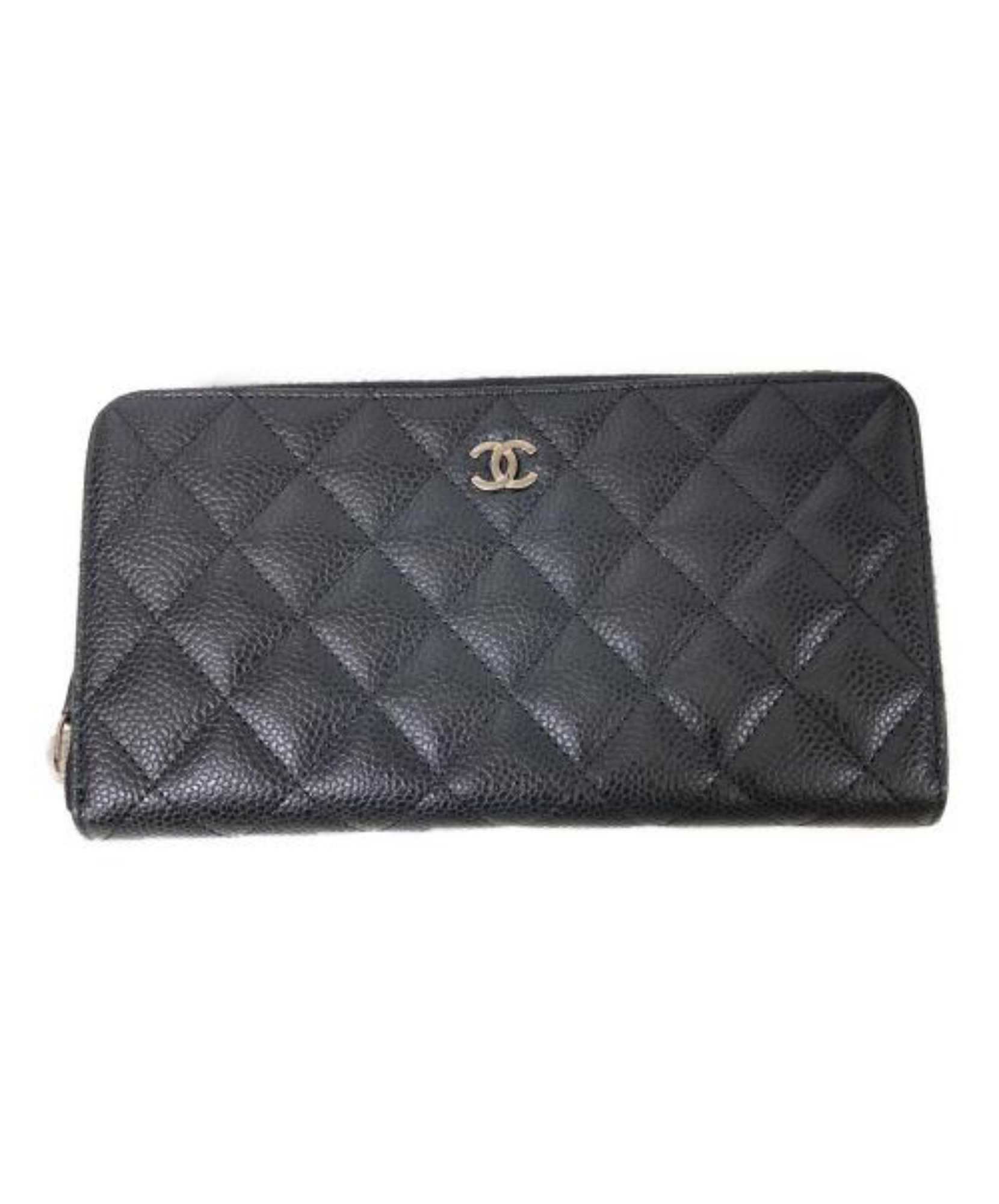 CHANEL / シャネル】マトラッセ ロングジップウォレット | 艶やかな