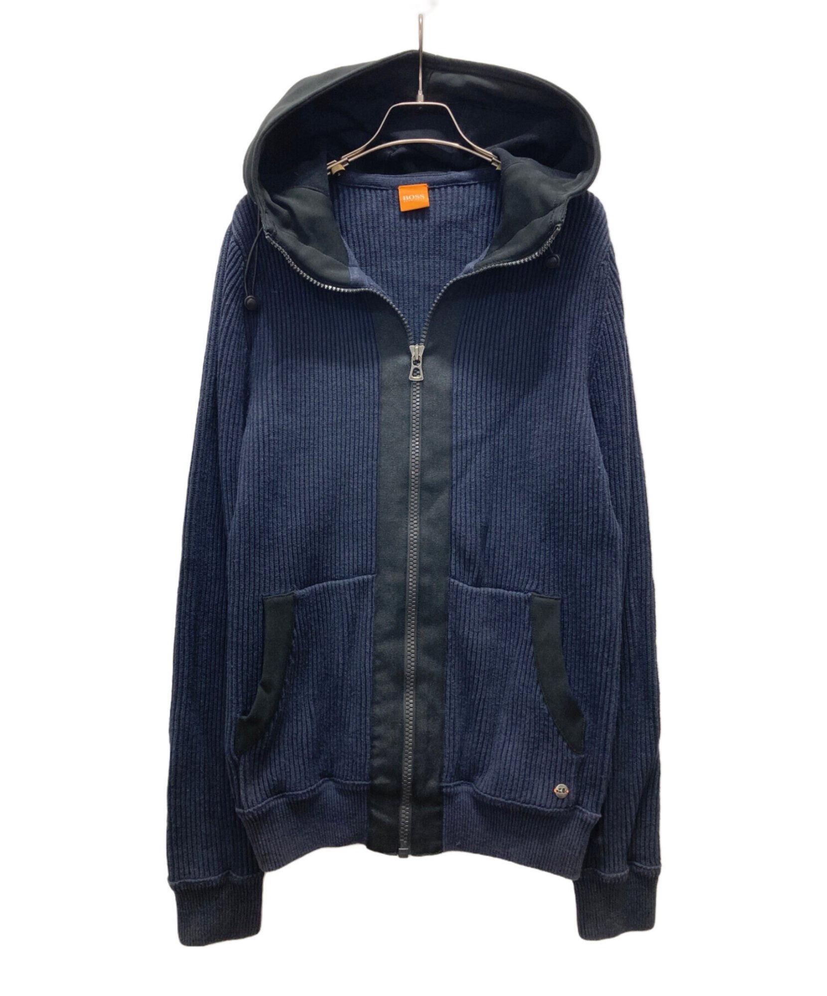 BOSS HUGO BOSS / ボス ヒューゴボス】切替ニットジャケット|大人の