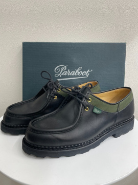 「アメカジブランドのParaboot × Barbour 」