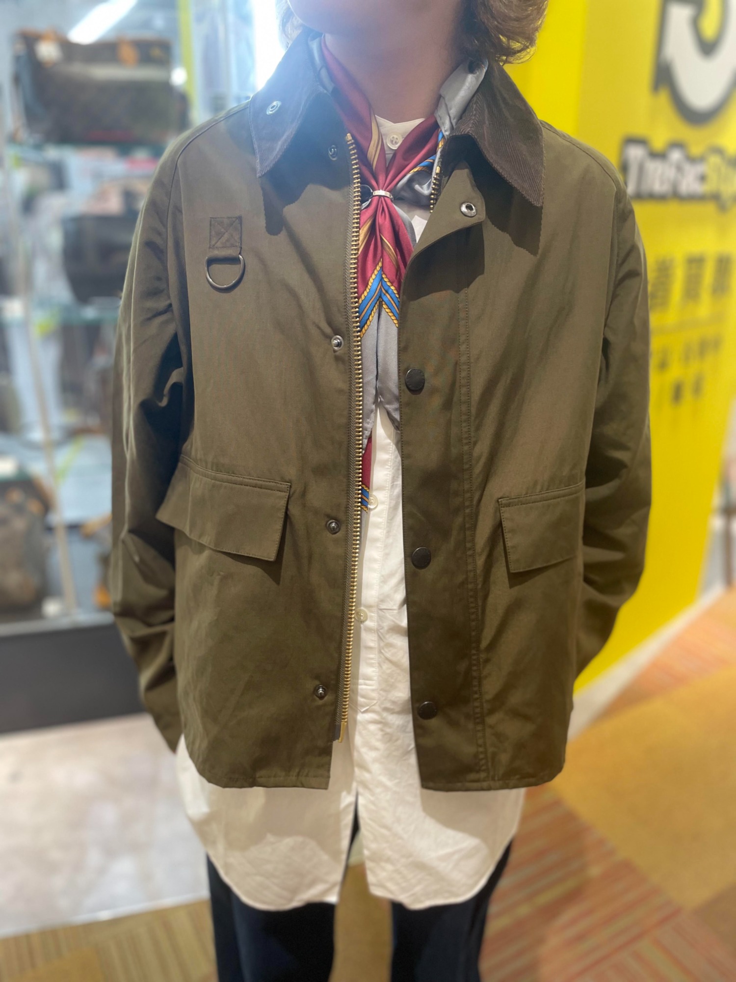 イギリス発の大人気ブランド【Barbour/バブアー】より【SPEY ピーチド 