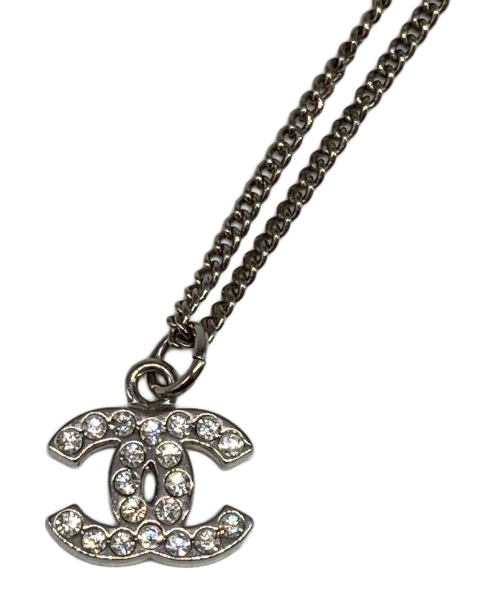 週末セール♪ ココマーク シャネル ストーン ネックレス CHANEL / シャネル】ストーン付ココマークネックレス | 胸元に永遠の