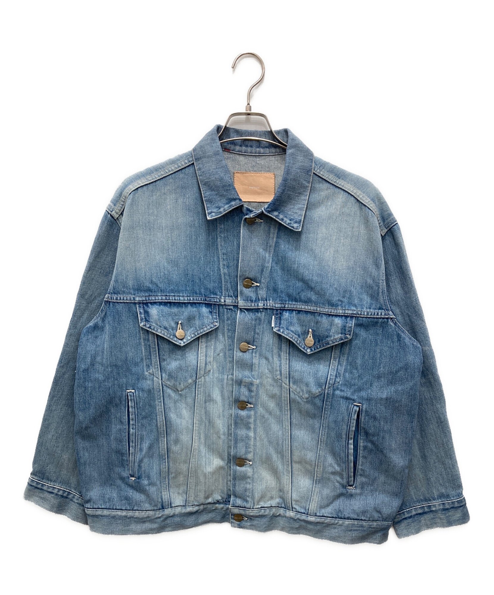 Graphpaper / グラフペーパー】Selvage Denim Trucker Jacket|洗練され
