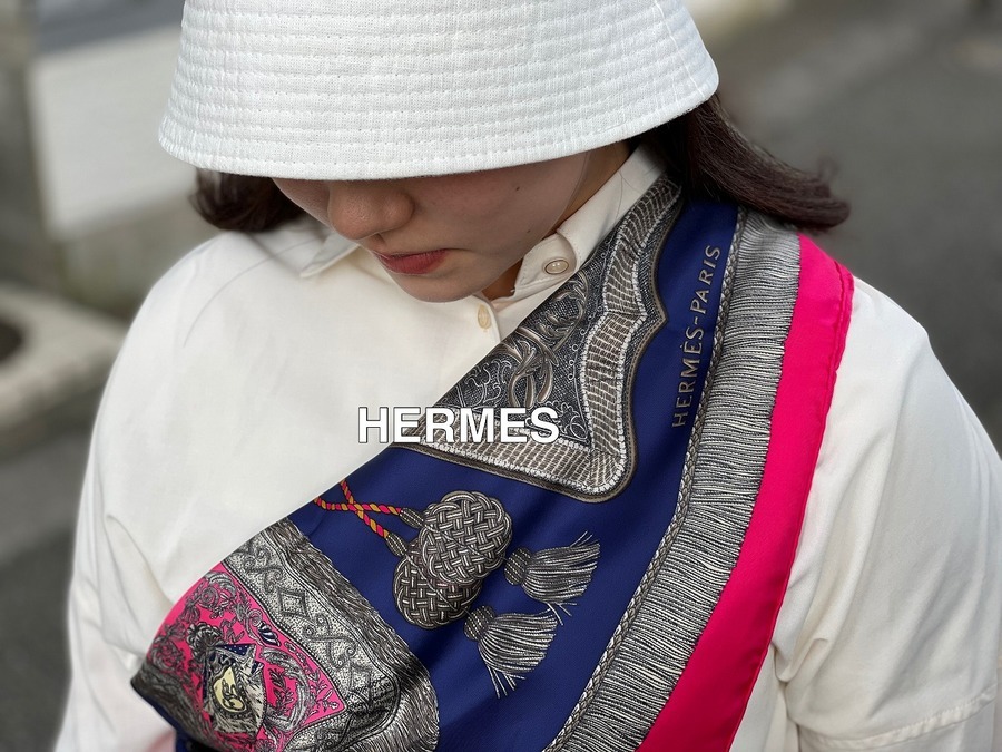 最安値挑戦！】 HERMES エルメス スカーフ カレ90 1789年 フランス革命