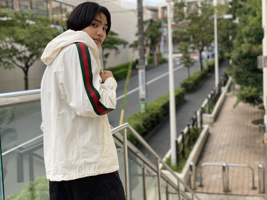 GUCCI/グッチより、Caotton canvas windbreaker コットン