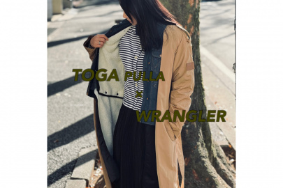 「コラボ・別注アイテムのTOGA PULLA ×WRANGLER 」