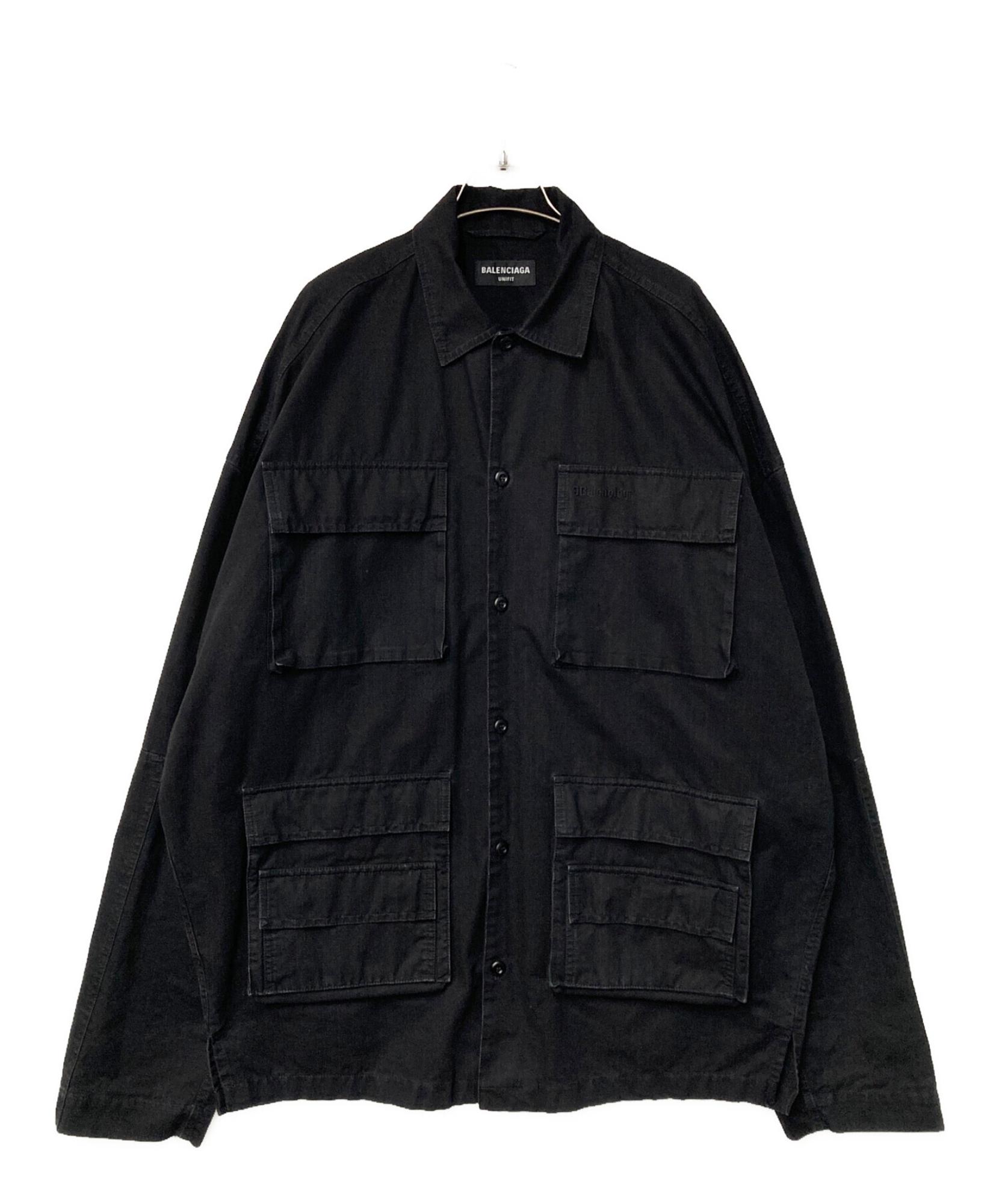 BALENCIAGA / バレンシアガ】ミリタリーシャツジャケット | 都会的な 