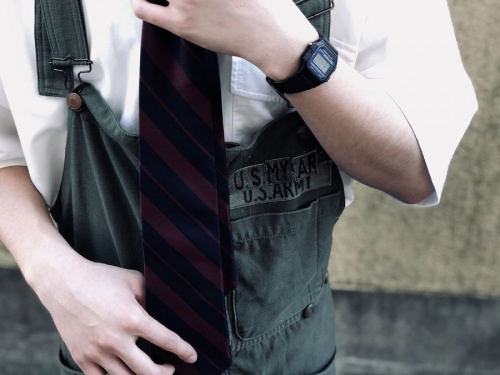 マイアーのコットンキャンバスオーバーオール