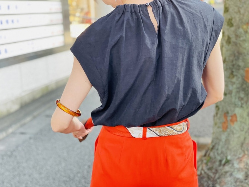 カラータックパンツのヴィンテージ