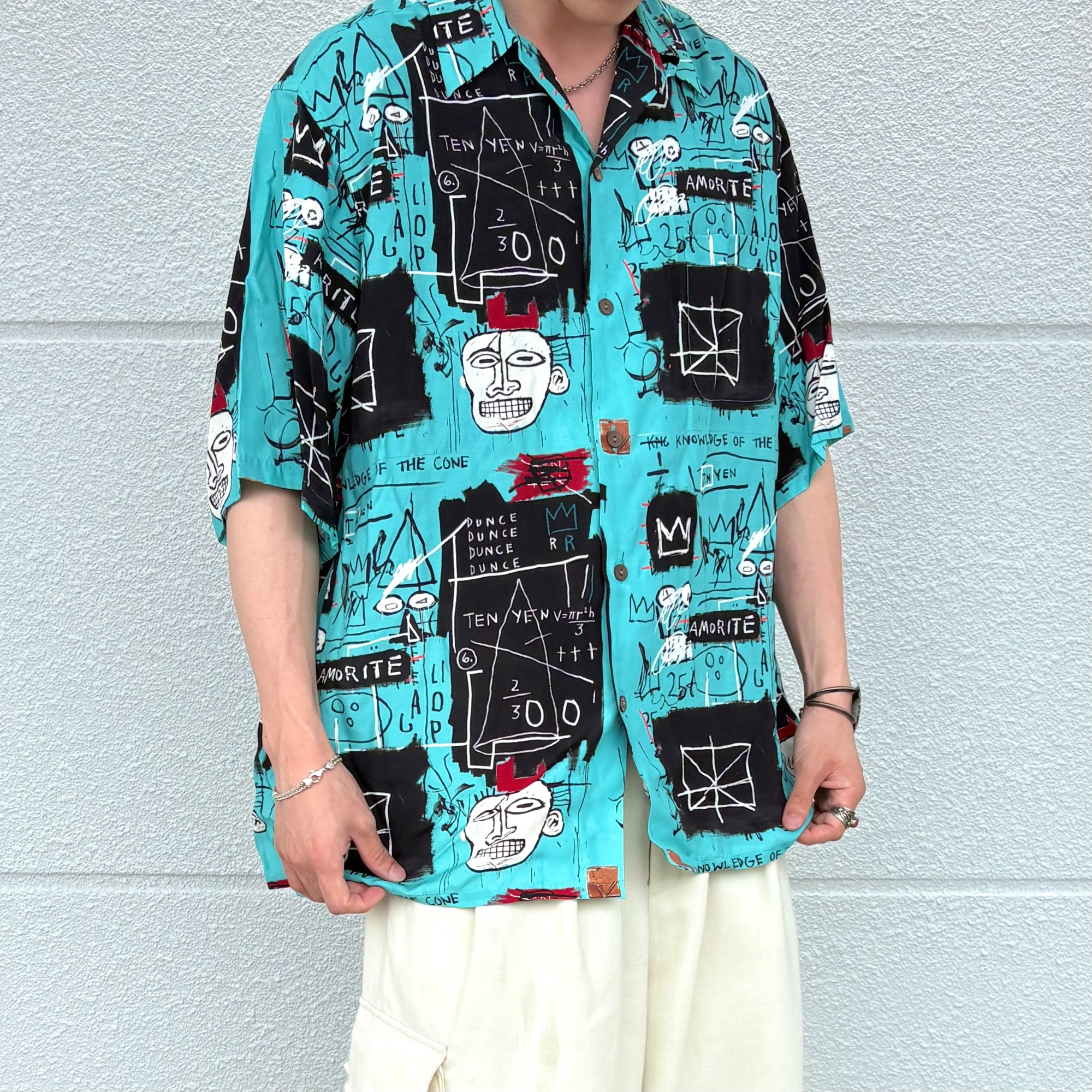 WACKOMARIA×Jean-Michel Basquiat】より、HAWAIIAN SHIRTを買取入荷