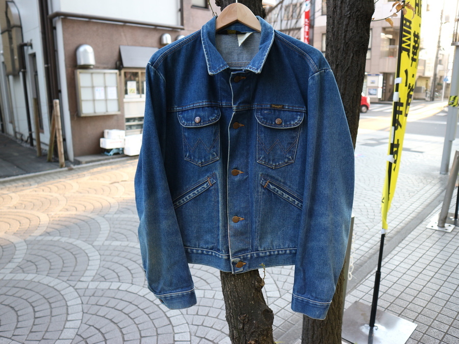 Wrangler/ラングラー】 80'sデニムジャケット入荷致しました